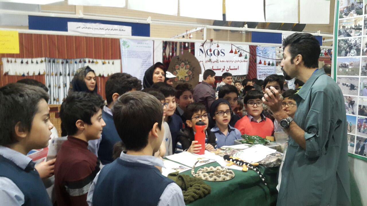 حضور فعال موسسه خزنده شناسان پارس در شانزدهمین نمایشگاه بین المللی محیط زیست