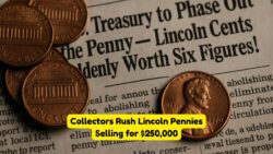 Lincoln Cents Skyrocket in Value Following Treasury’s Penny Ban Announcement