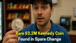Gas Station Clerk Shocked to Find Rare Kennedy Coin Valued at $3.21M