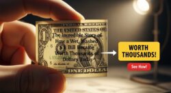 The Incredible Story of How a Wet, Washed $1 Bill Became Worth Thousands of Dollars Today