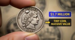 Tiny Coin, Massive Value – $1.7 Million 1894‑S Barber Dime
